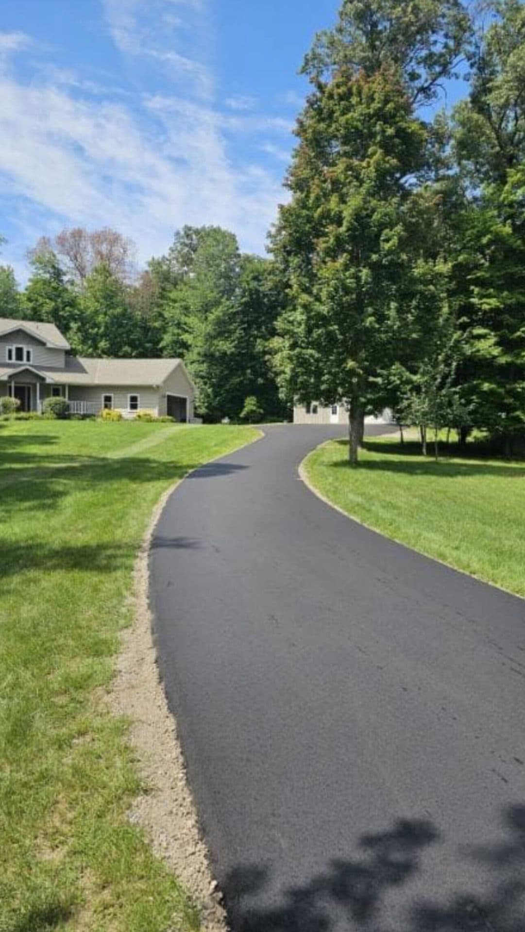 Paving work by Eagle Asphalt