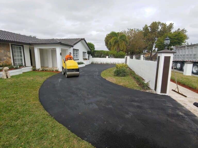 Paving work by EZ Construction