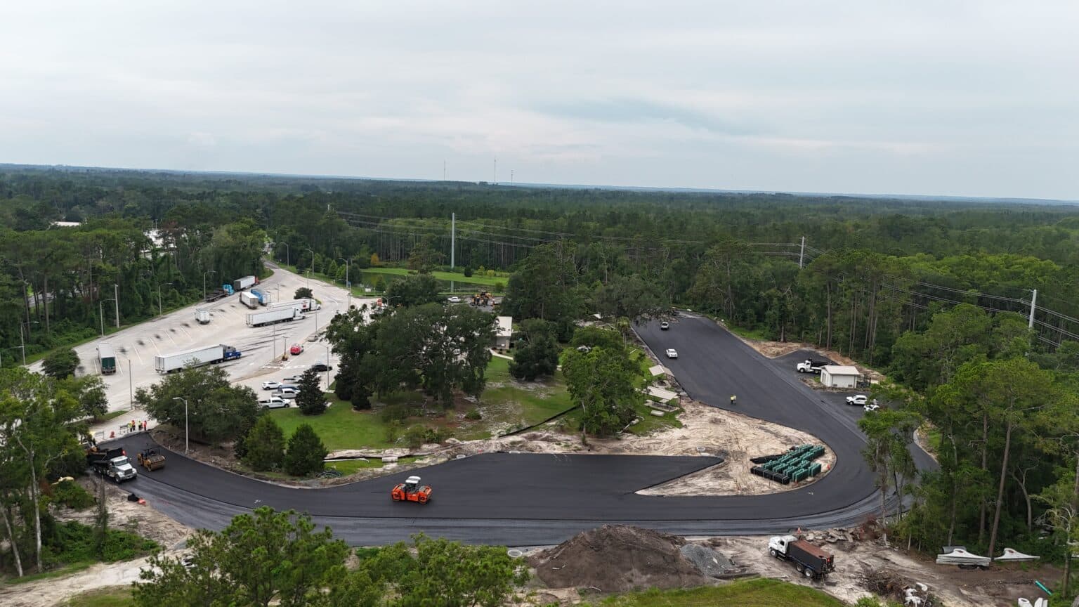 Paving work by Hale Contracting, Inc.