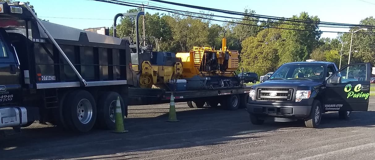 Paving work by O.C. Paving