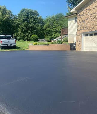 Paving work by Nance SealCoating & Striping