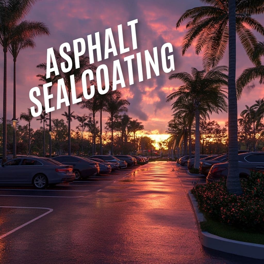 Paving work by Bold City Seal & Asphalt Services