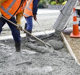 Paving work by Hall Co Inc