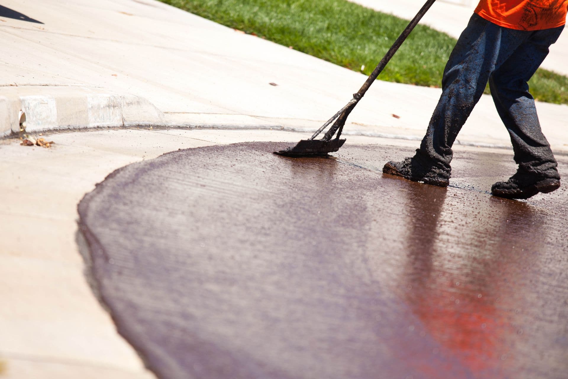Paving work by Kissner Paving