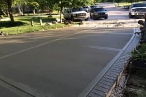 Paving work by Prestige Paving & Concrete Services