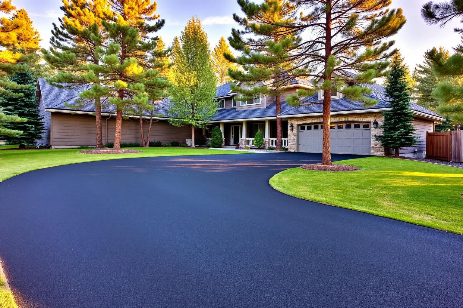 Paving work by John R Hurley Asphalt