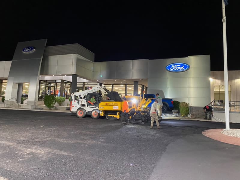 Paving work by MAPCO PAVING