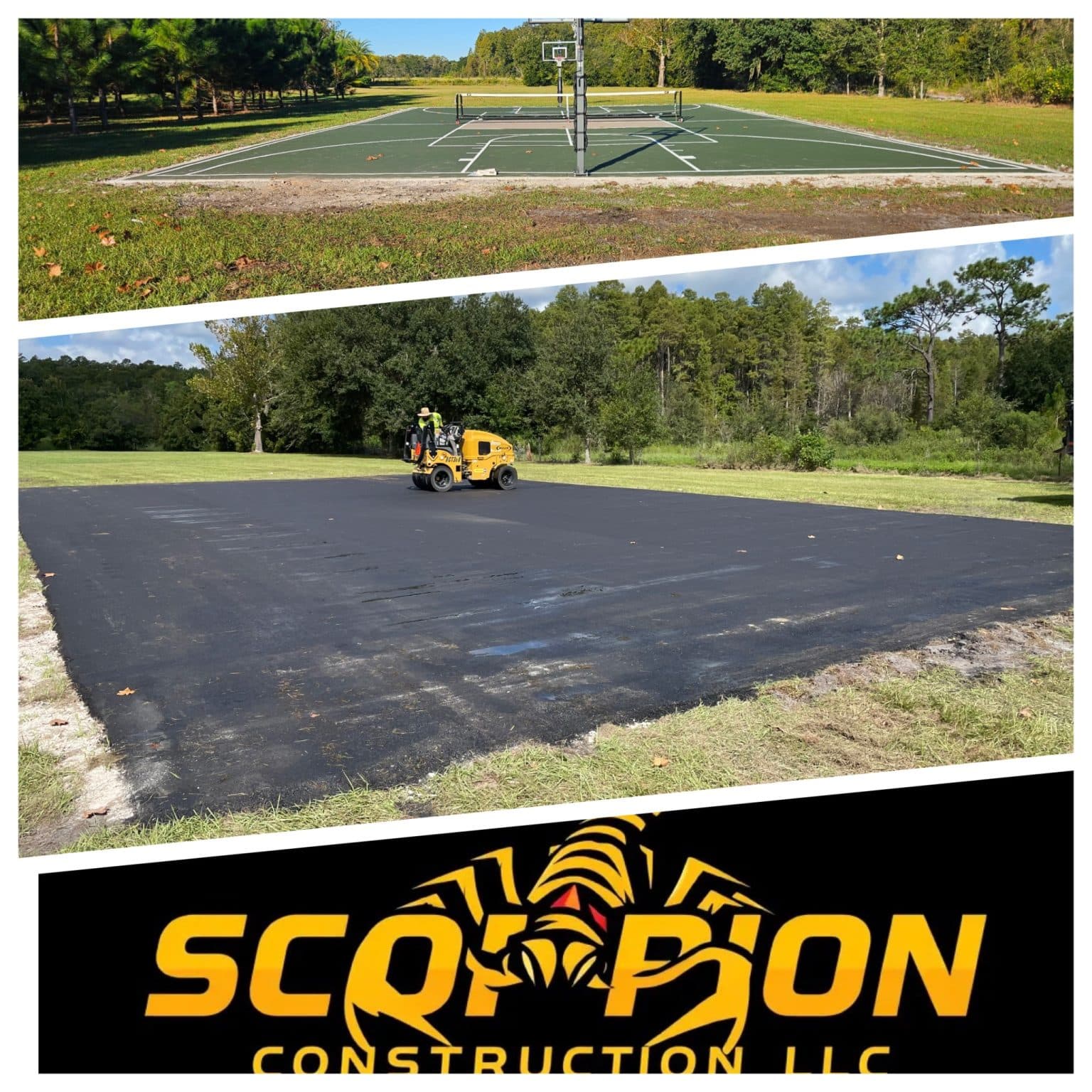 Paving work by Scorpion Construction LLC