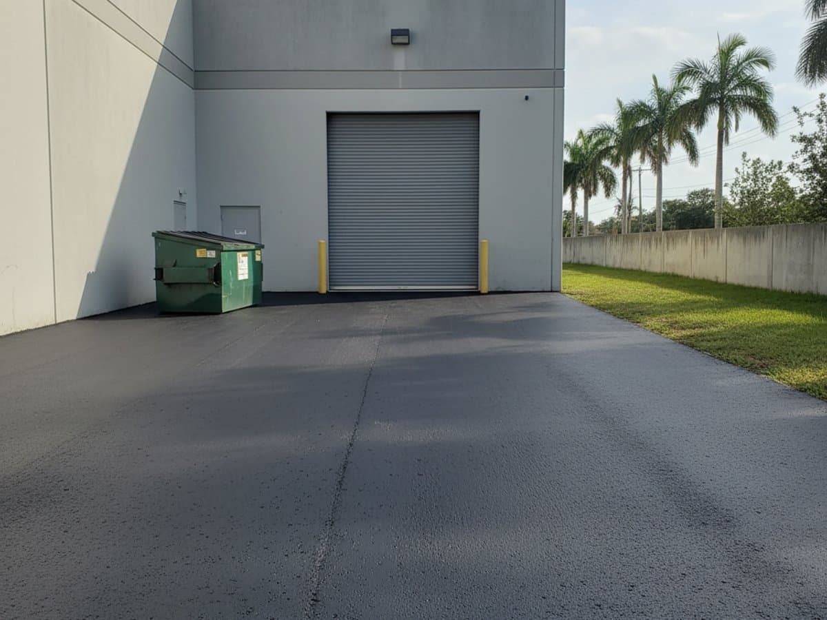 Paving work by Top Notch Asphalt Company