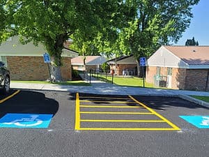 Paving work by Asphalt Specialties, LLC