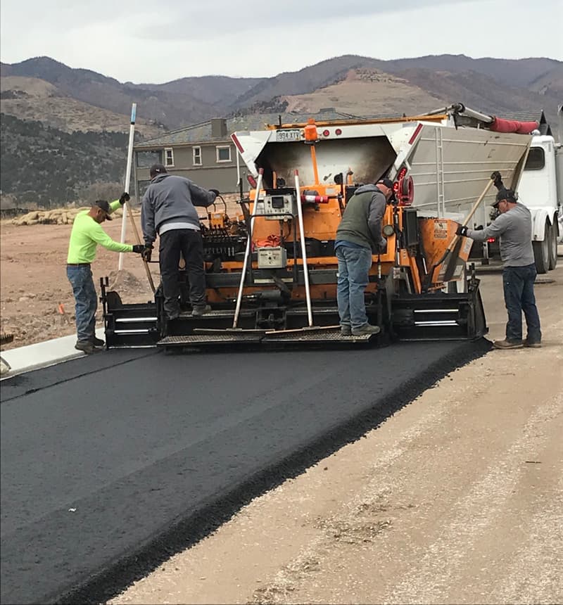 Paving work by MAPCO PAVING