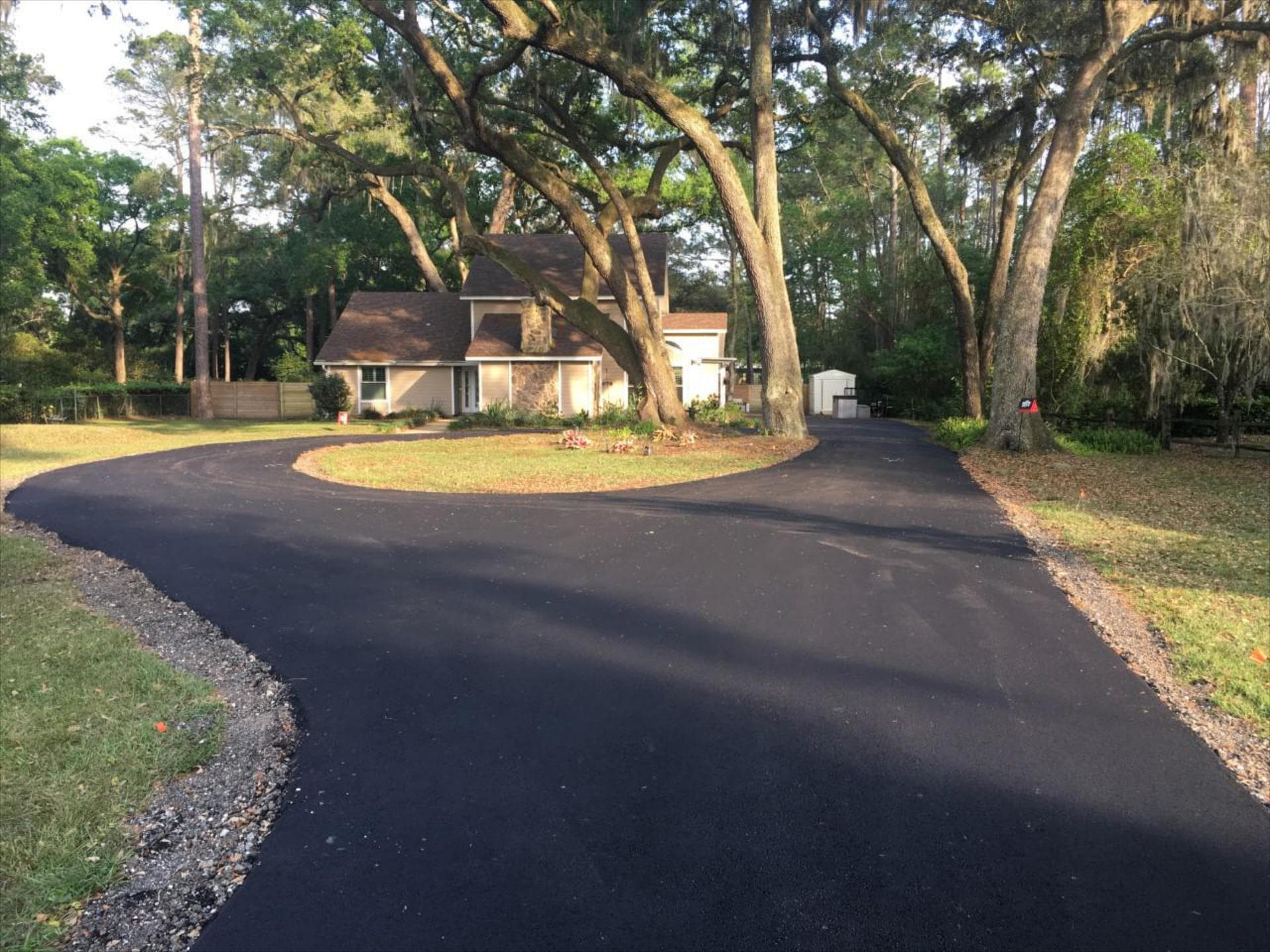 Paving work by Armour Asphalt Paving & Sealcoating