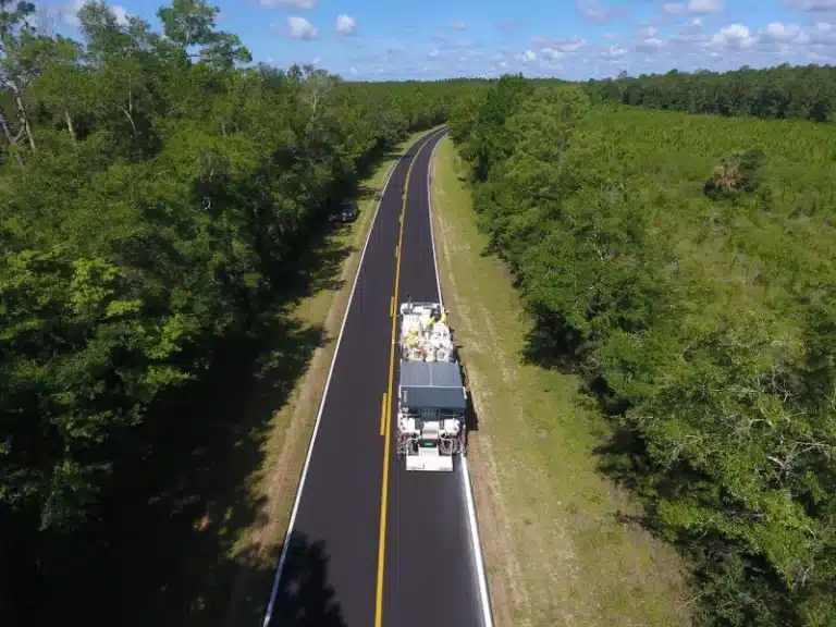 Paving work by Emerald Coast Striping