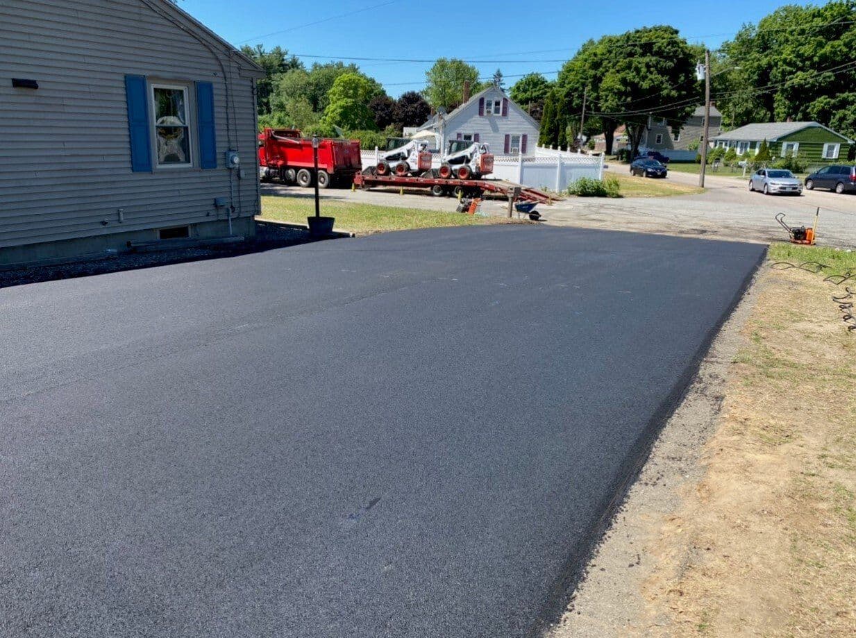 Paving work by Rhode Island Paving