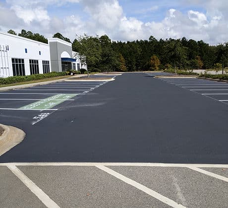 Paving work by Jaron Inc