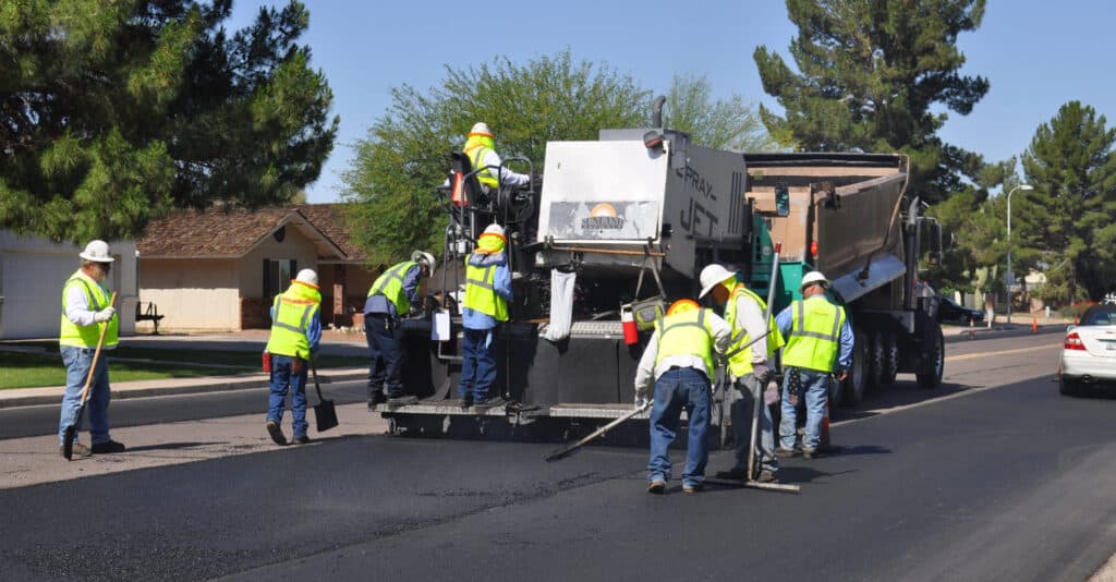 Paving work by Cape Coral Paving Company