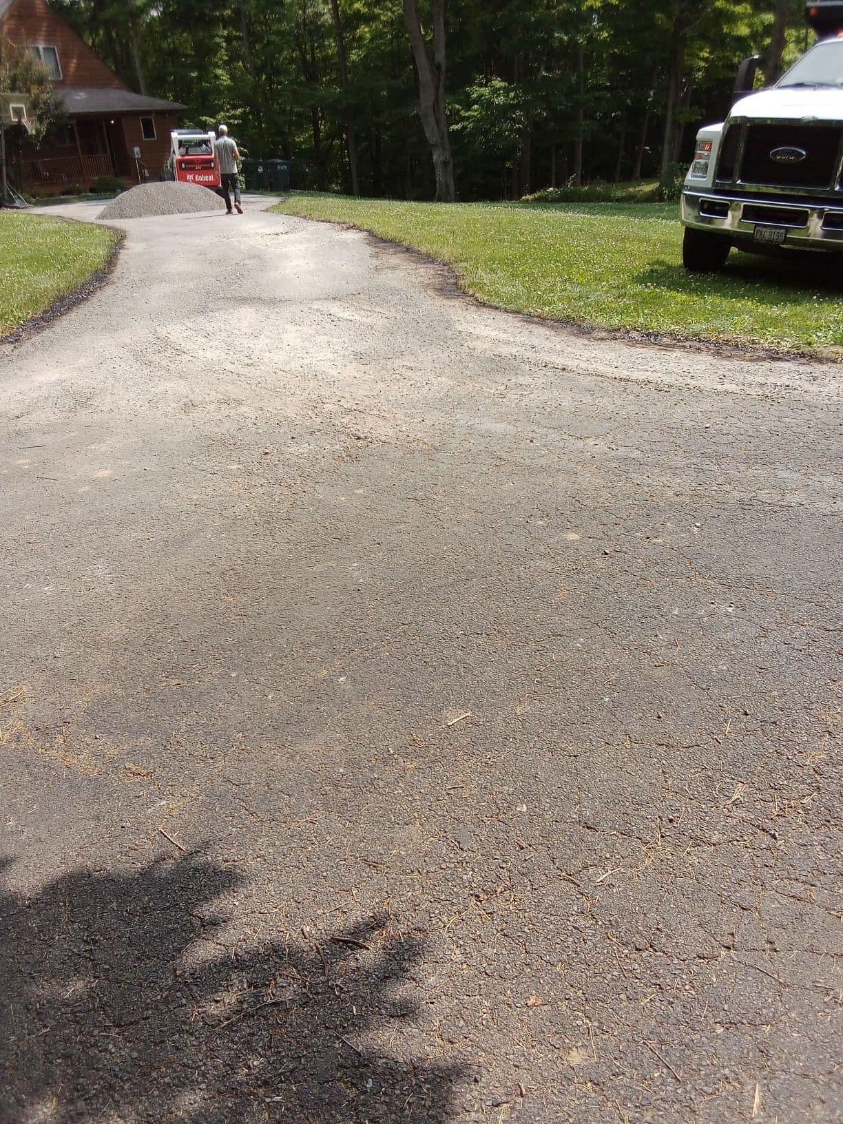 Paving work by Chip Seal Paving