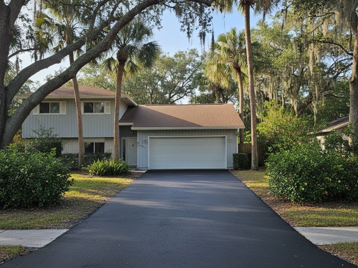Paving work by Paradise Asphalt Co