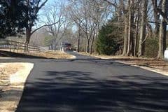 Paving work by Baker Grading Paving & Seal Coating Inc