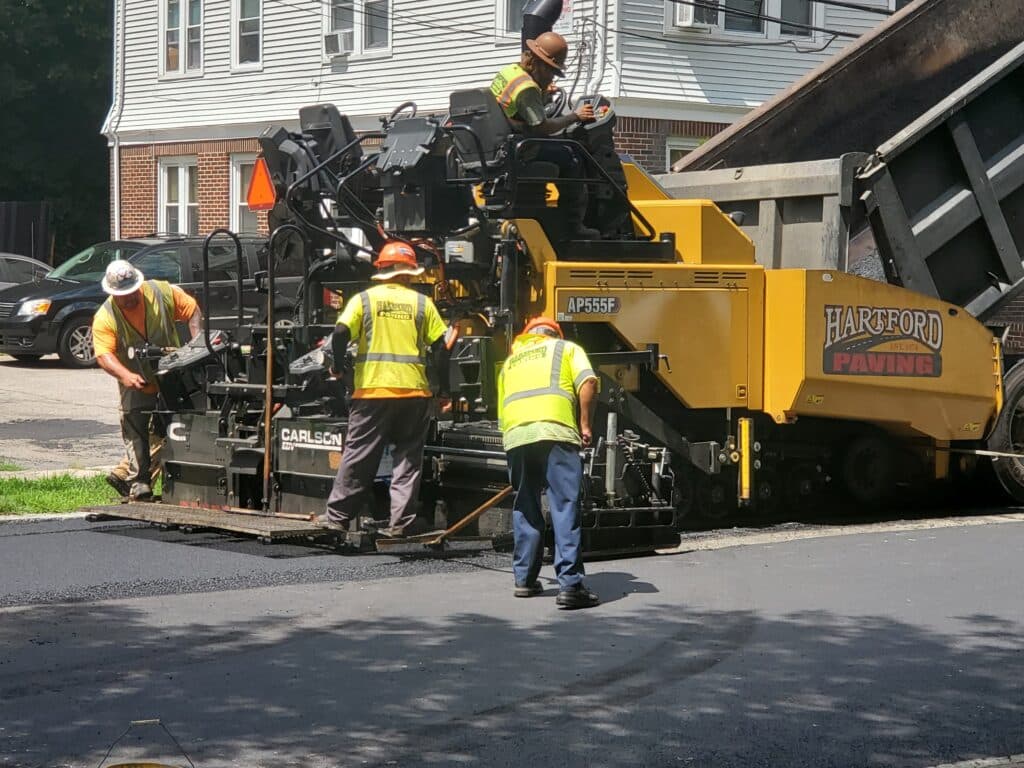 Paving work by Hartford Paving