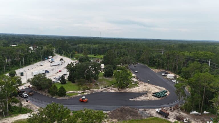 Paving work by Hale Contracting, Inc.