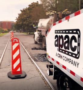 Paving work by APAC Atlantic, Inc.