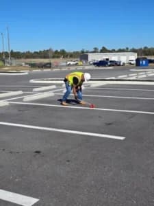 Paving work by Florida liners