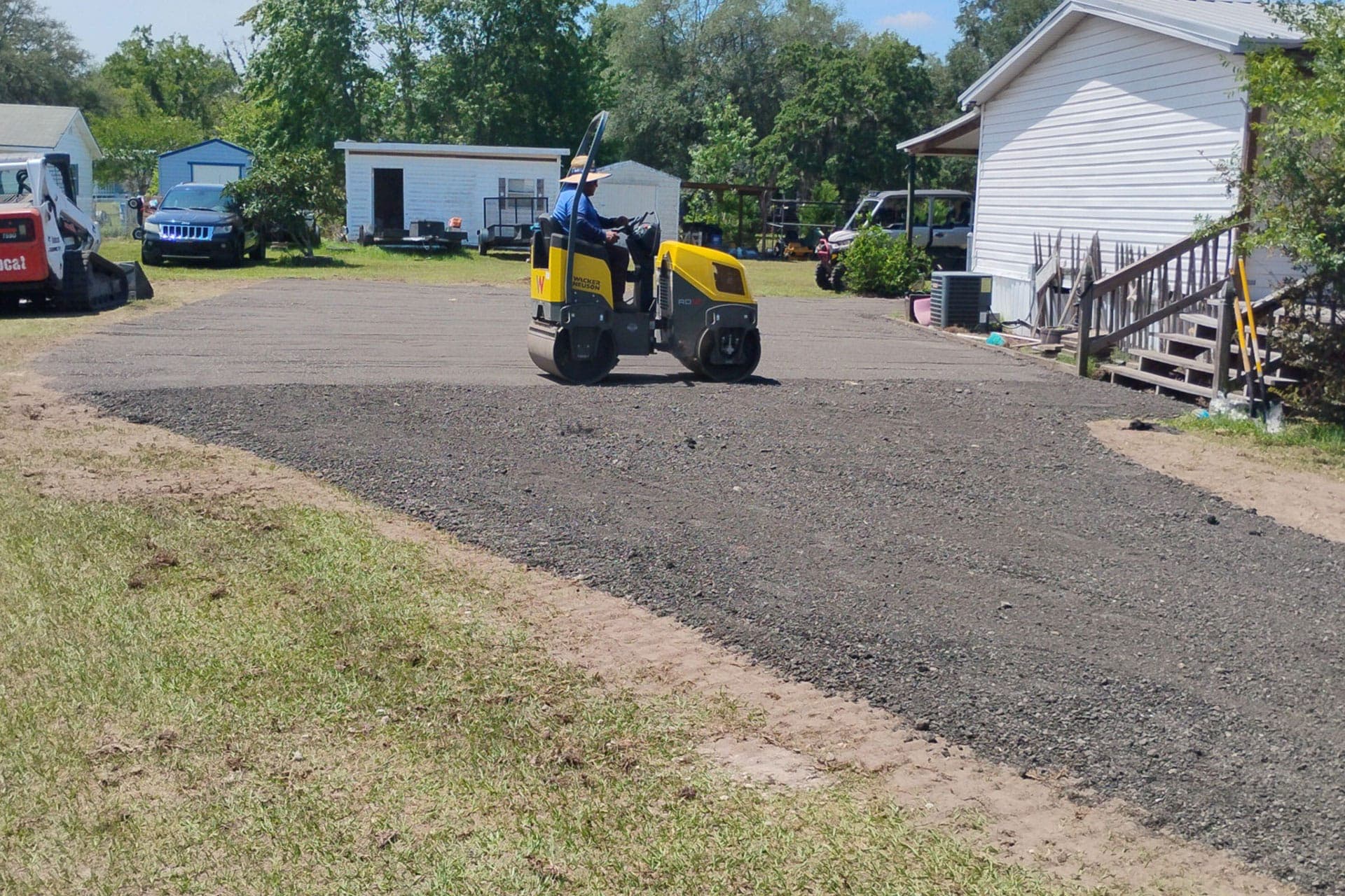 Paving work by M Kerrigan Paving and construction