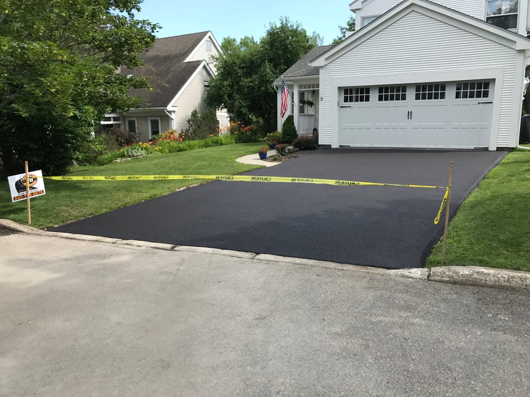 Paving work by GW Paving Inc