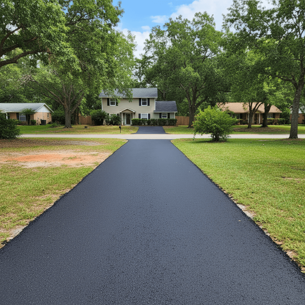 Paving work by Neighborly Asphalt Solutions