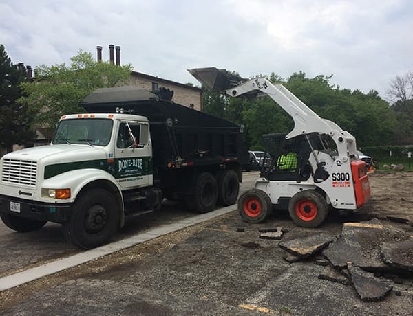 Paving work by Done-Rite Sealcoating Inc