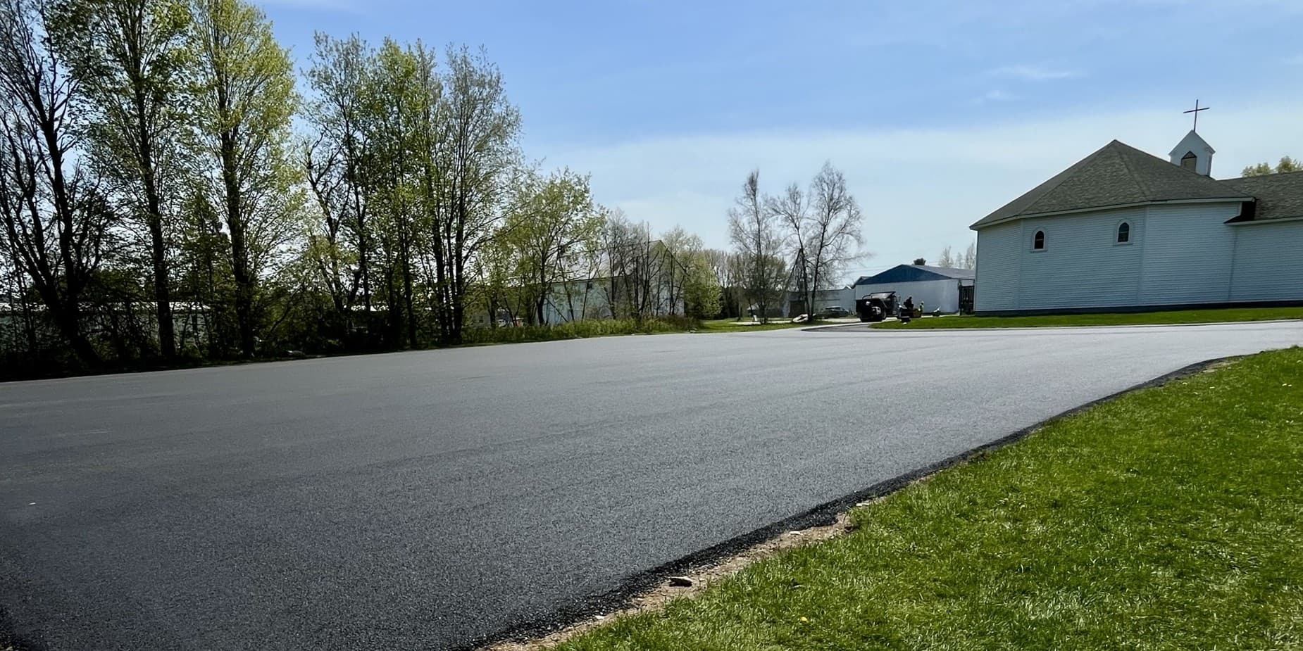 Paving work by Brown's Driveway Paving & Sealing Inc