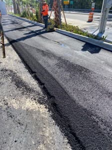 Paving work by Darco Heavy Equipment Co.