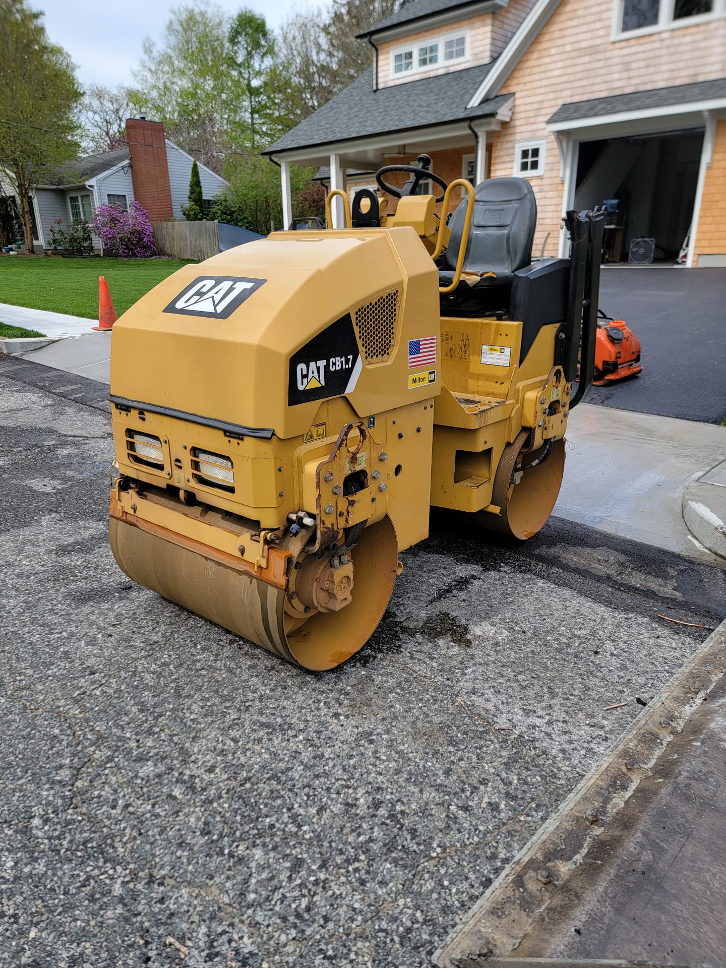 Paving work by Bill's Construction Inc