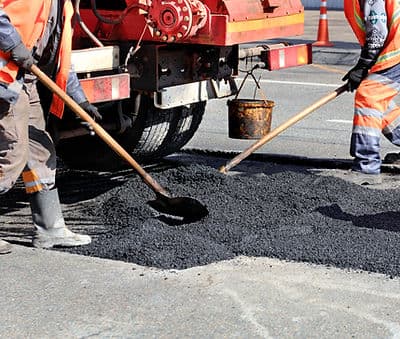 Paving work by JAS Hauling & Paving INC.