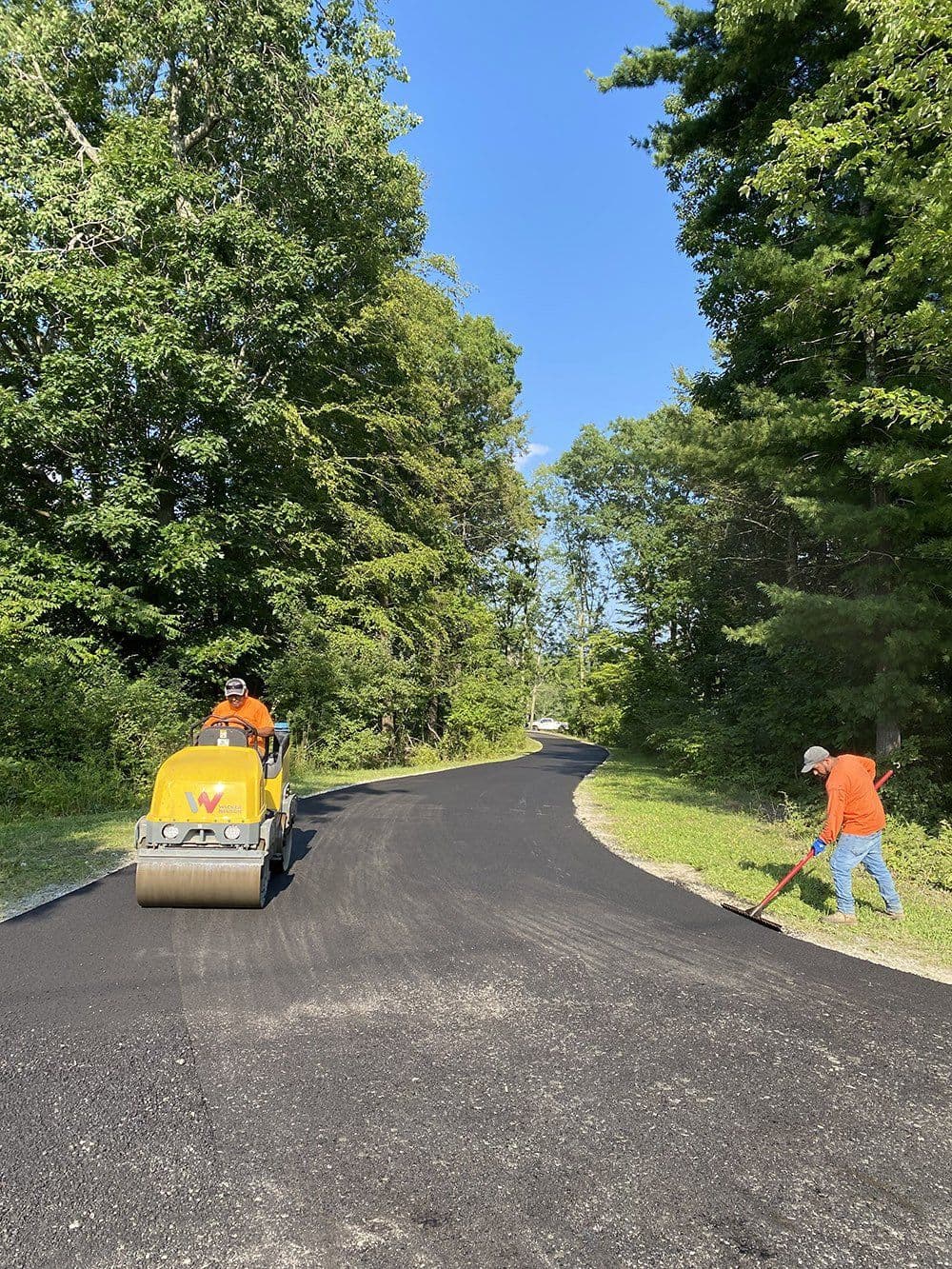 Paving work by Isaac’s Asphalt Construction L.L.C
