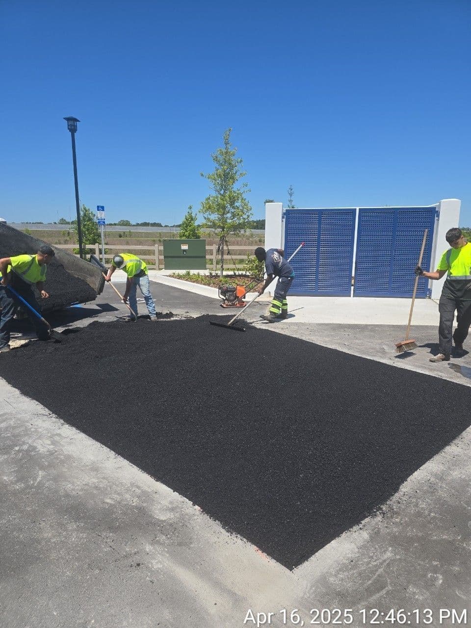 Paving work by Pro Sealed Asphalt Inc