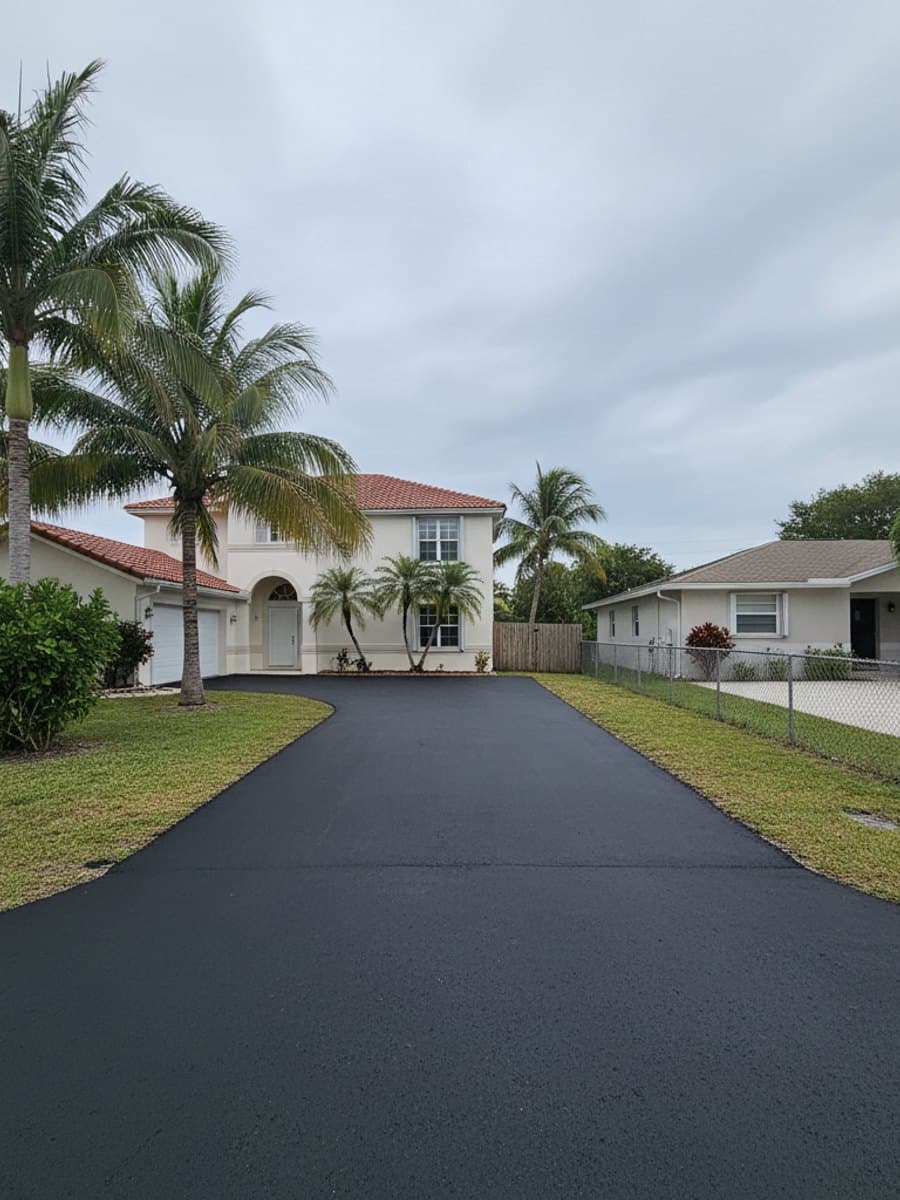 Paving work by Paradise Asphalt Inc