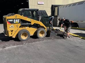 Paving work by D & D Asphalt