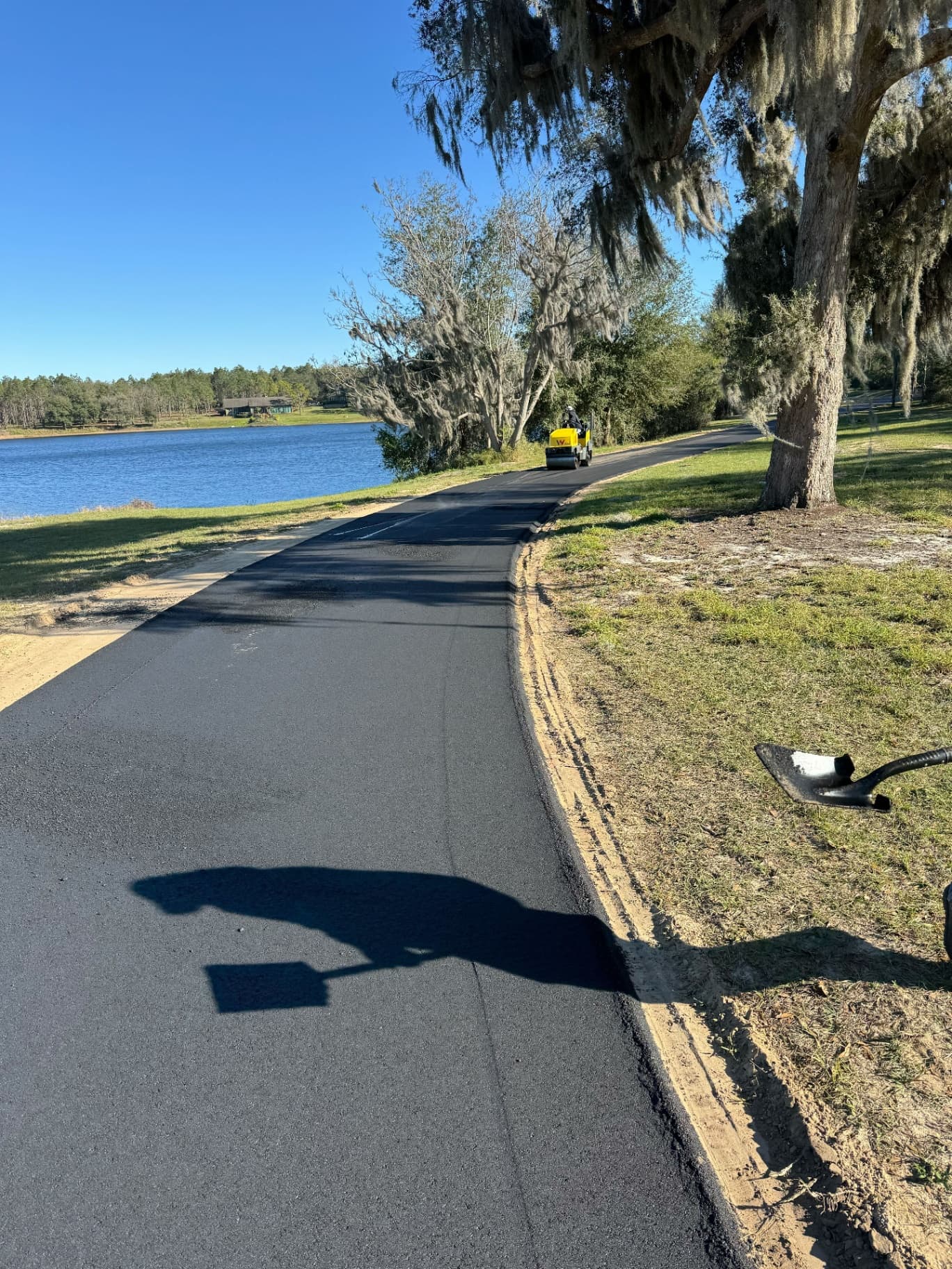 Paving work by Eagle Asphalt