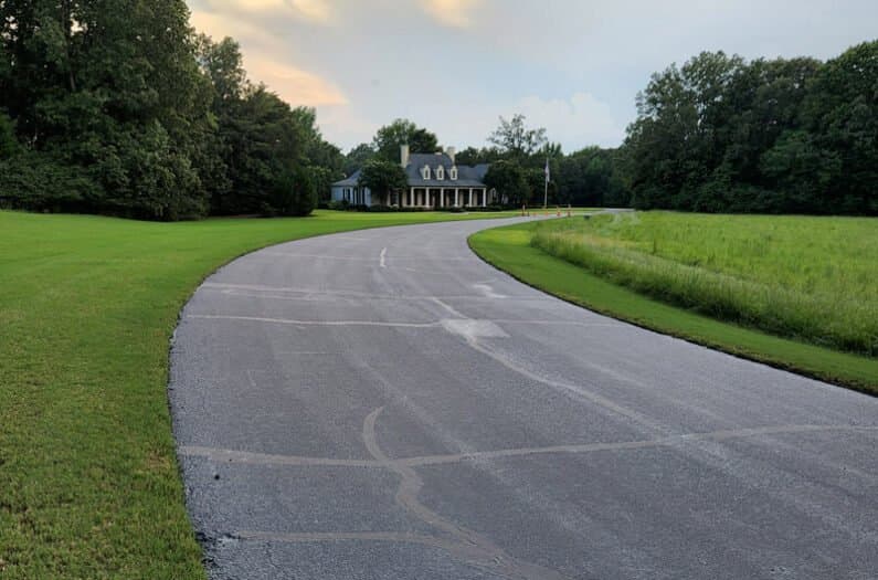 Paving work by 901 Asphalt Maintenance LLC