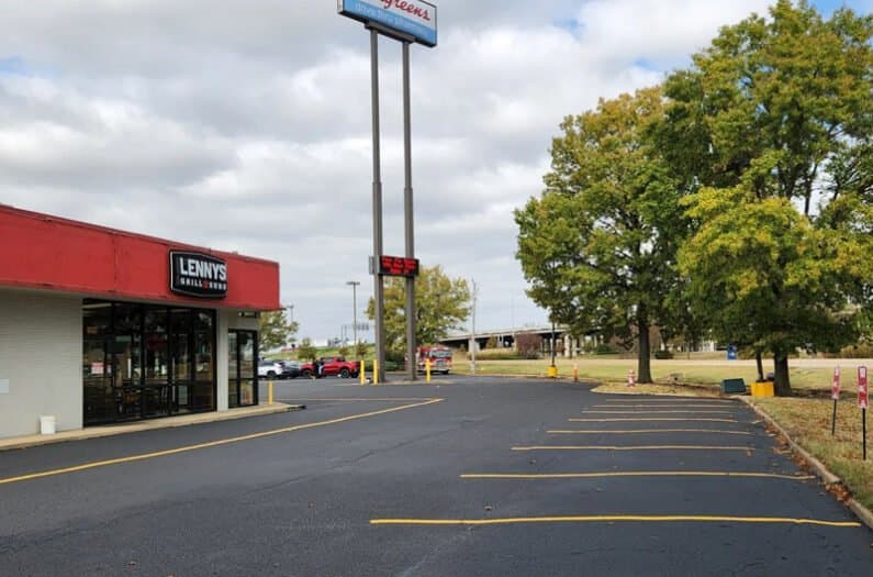 Paving work by 901 Asphalt Maintenance LLC