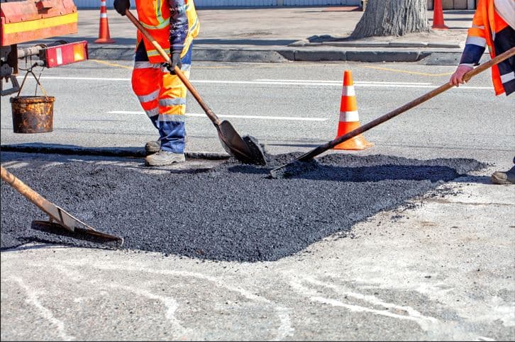 Paving work by New Pointe Contracting