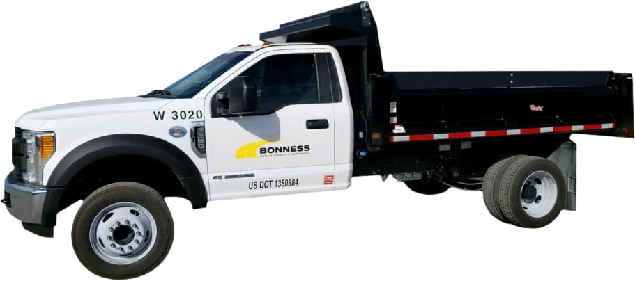 Paving work by Bonness Inc.