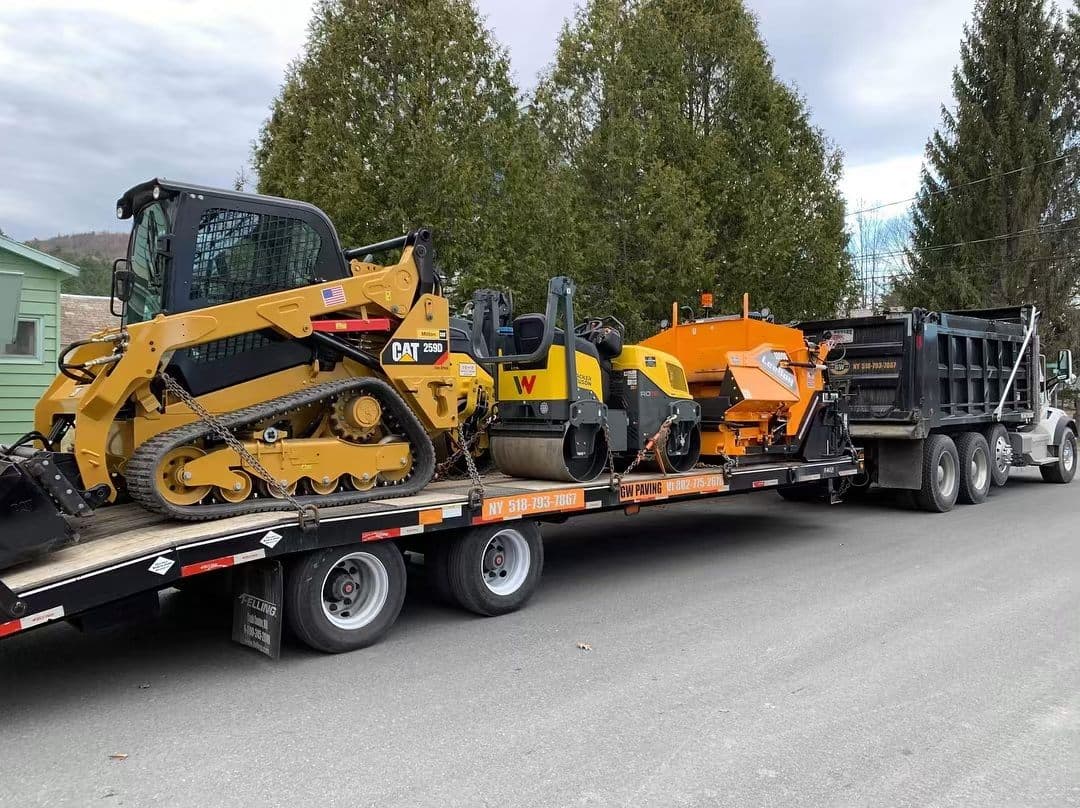 Paving work by GW Paving Inc