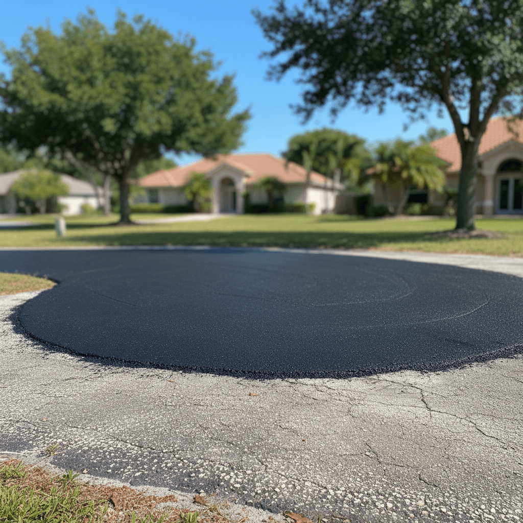 Paving work by Oasis Asphalt Solutions