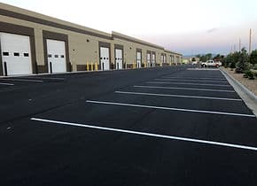 Paving work by MPI, A Sunland Company