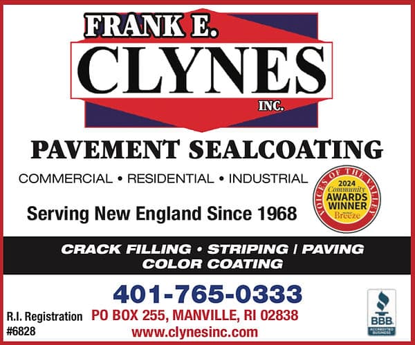 Paving work by Frank E. Clynes, Inc.