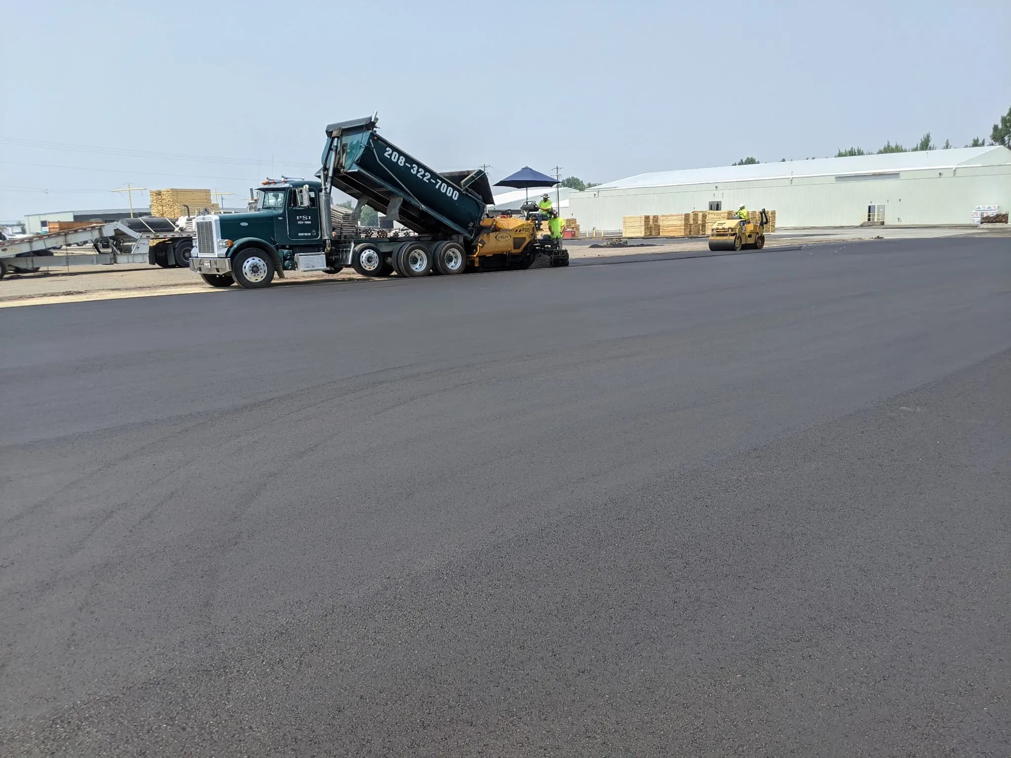 Paving work by Pavement Specialties Of Idaho