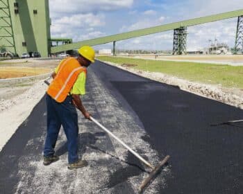 Paving work by Sealcoat Florida Inc.